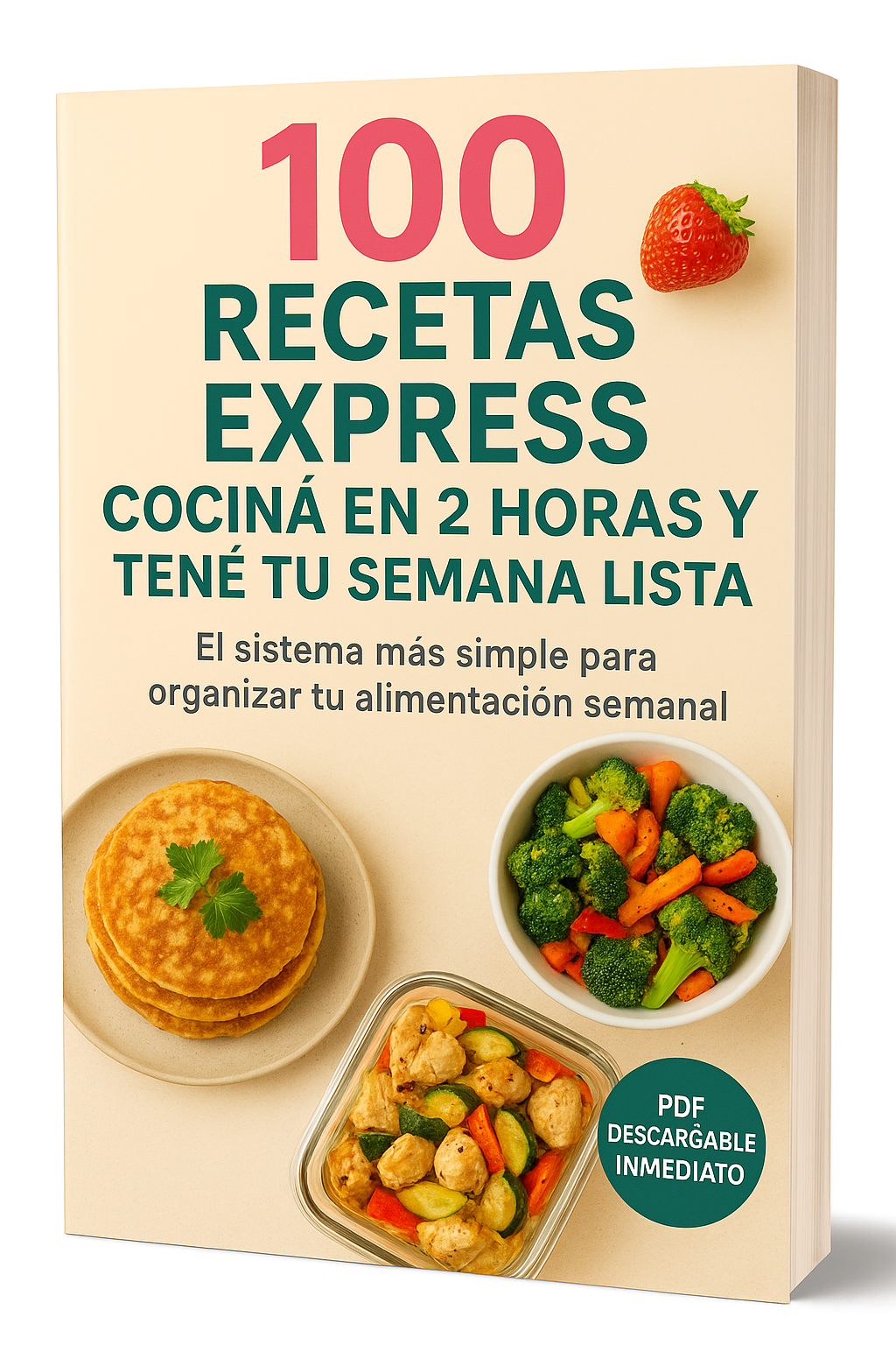 TE RESUELVO TODA LA SEMANA: 100 Recetas para Cocinar y Congelar en Minutos (PDF descargable)