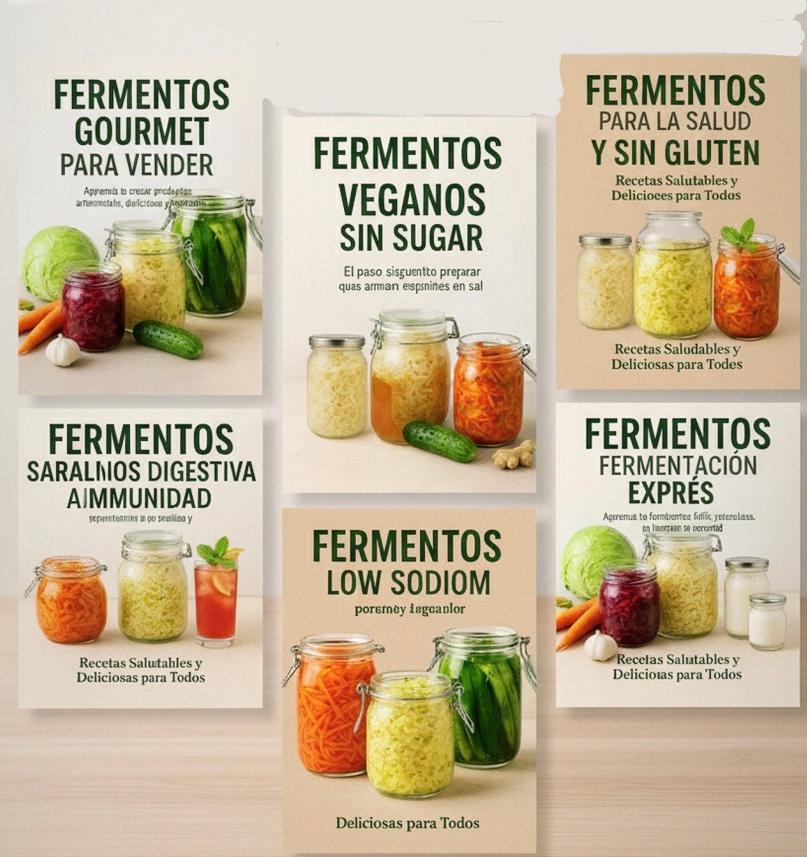 Fermenta Fácil: Bebidas y Alimentos Vivos que Transforman tu Salud