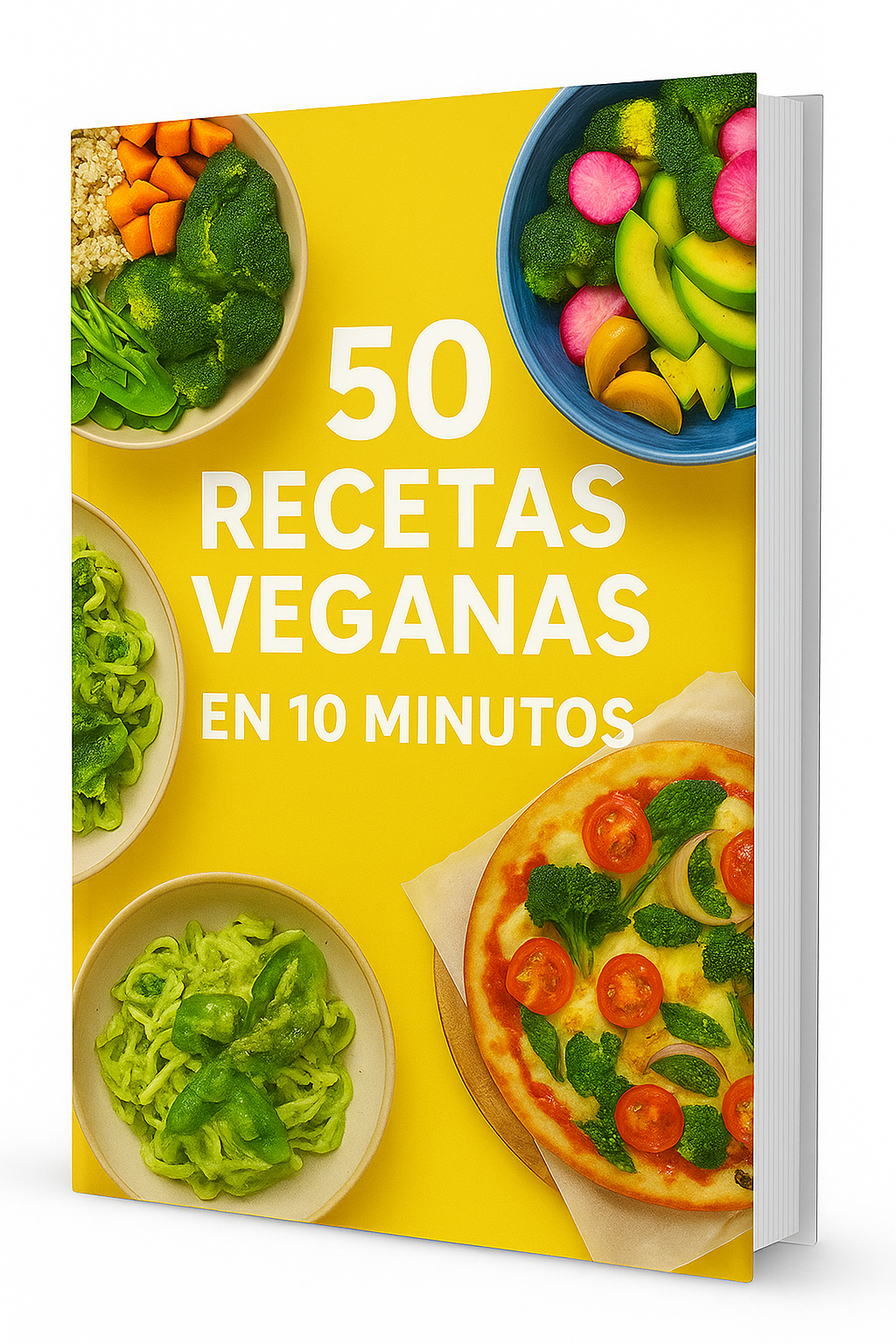 Comidas Veganas en 10 Minutos: Solución Express para Comer Sano Todos los Días