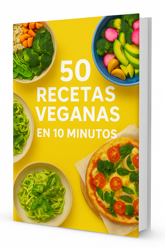 Comidas Veganas en 10 Minutos: Solución Express para Comer Sano Todos los Días